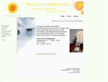 Tablet Screenshot of heilbehandlung.at